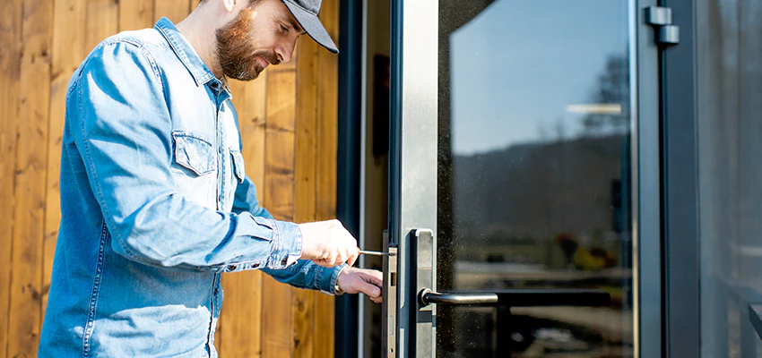 Frameless Glass Storefront Door Locks Replacement in Fountain Valley, CA